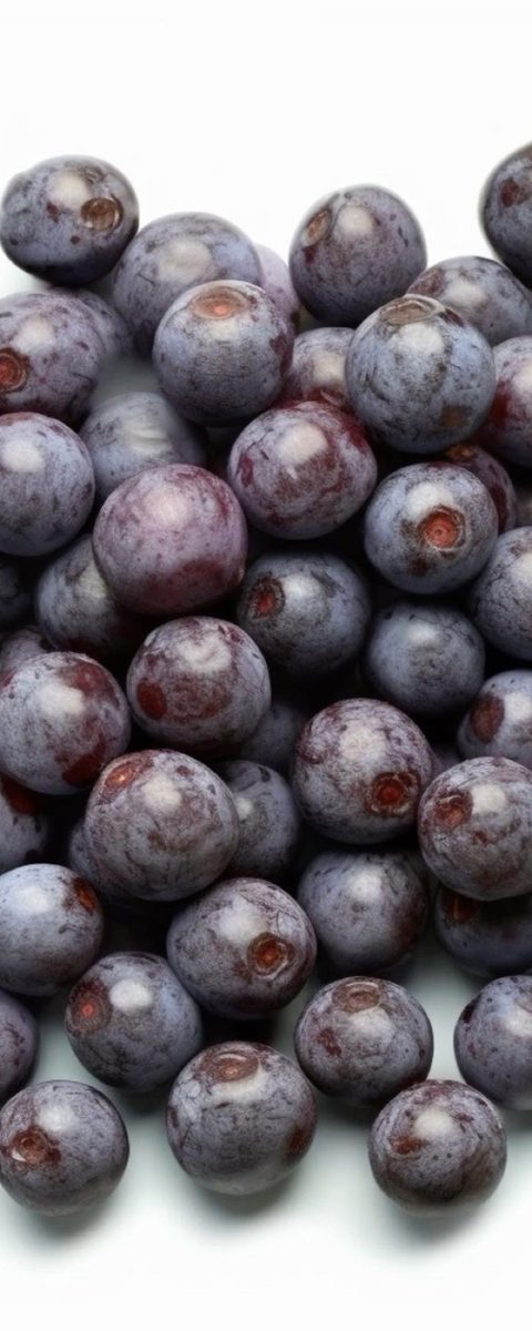 Açaí-Beeren aus der Nähe